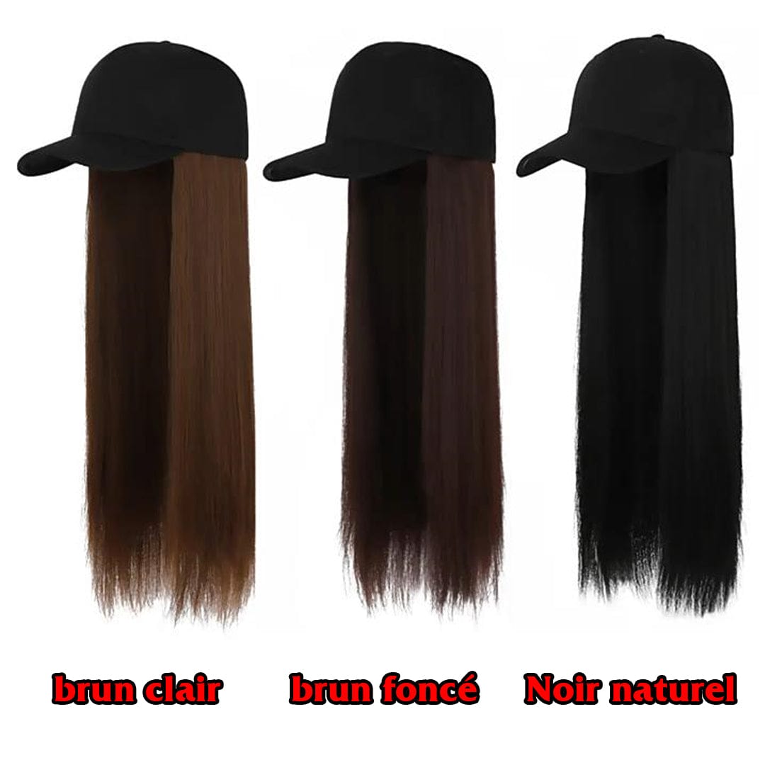 ailuxyhair-fr Perruque Combo AILUXY Casquette avec Perruque Longue Droite Naturelle