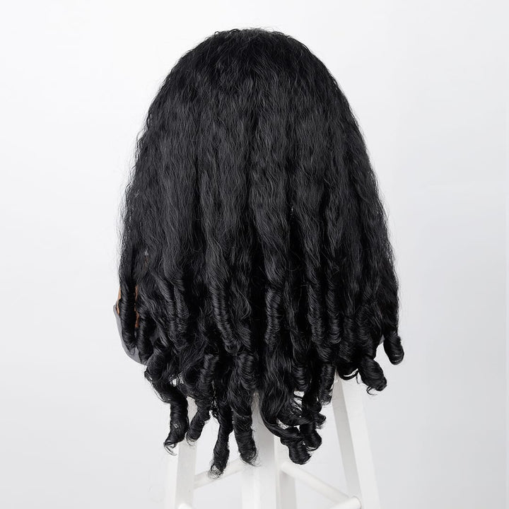 ailuxyhair-fr Perruque Combo Identique à la Photo AILUXY Perruque Bandeau Longue Ondulée Mécanique Cheveux Synthétiques Naturelle | Identique à la Photo