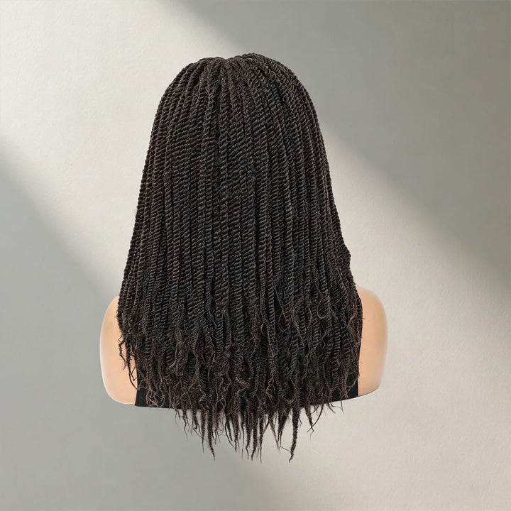 ailuxyhair-fr Perruque Combo Identique à la Photo AILUXY Perruque Lace Front Petit Twist Longue Blended Cheveux Synthétiques Naturelle | Identique à la Photo