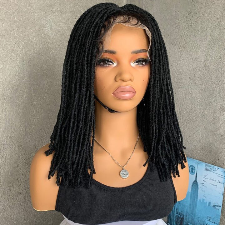 ailuxyhair-fr Perruque Combo Identique à la Photo AILUXY Perruque Lace Front Twist Dreadlocks Blended Cheveux Synthétiques Naturelle | Identique à la Photo