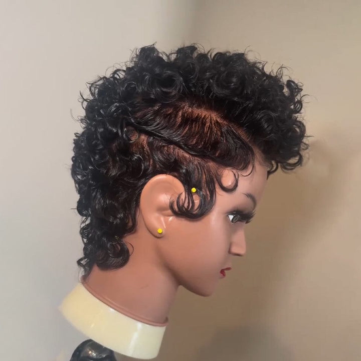 ailuxyhair-fr Perruque Coupe Pixie full lace identique à l'image AILUXY Perruques Sublimes，perruque super vague populaire, identique à l'image perruque en dentelle complète
