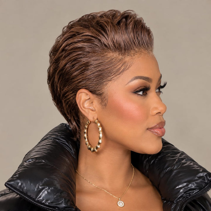 ailuxyhair-fr Perruque Coupe Pixie Identique à l'image AILUXY Lace frontal Perruque Nouvelle Collection Printemps - Perruques 100% Vrais Cheveux