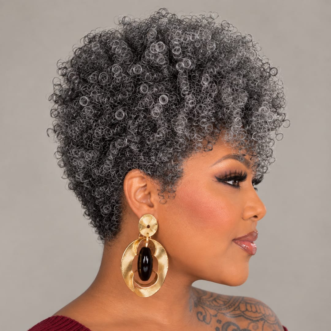 ailuxyhair-fr Perruque Coupe Pixie Identique à l'image AILUXY lisse perruque 100% Cheveux Humains Perruques afro volumineuses