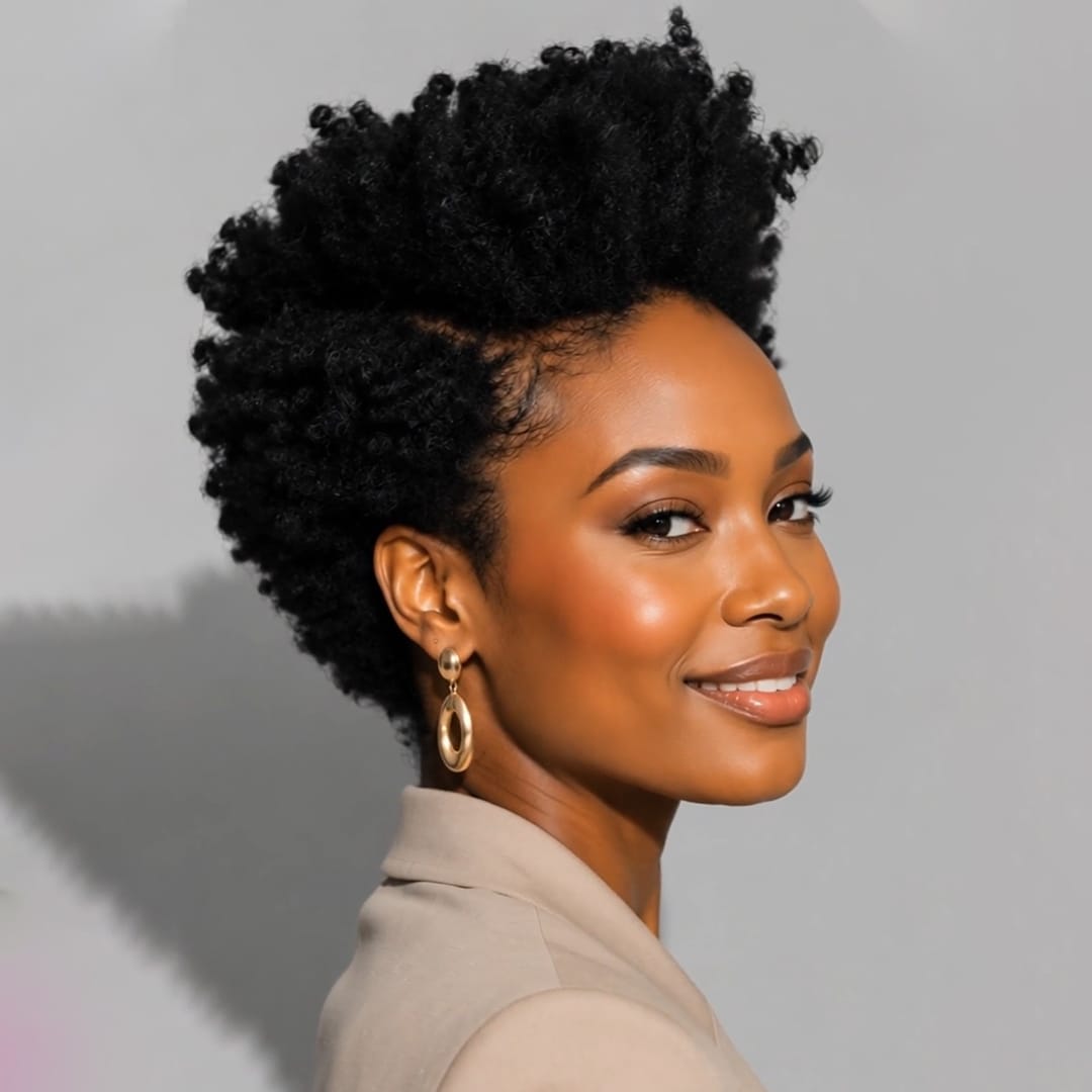 ailuxyhair-fr Perruque Coupe Pixie identique à l'image(Noir) AILUXY Perruque Pixie Lace à densité complète, boucles afro pour femmes noires