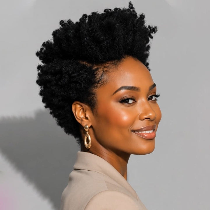 ailuxyhair-fr Perruque Coupe Pixie identique à l'image(Noir) AILUXY Perruque Pixie Lace à densité complète, boucles afro pour femmes noires