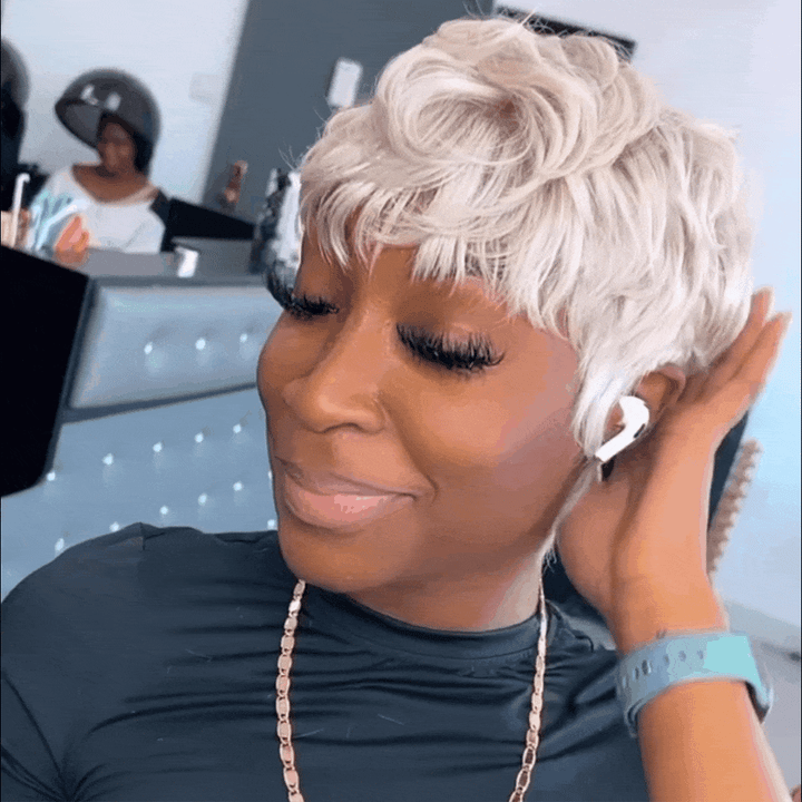 ailuxyhair-fr Perruque Coupe Pixie Identique à la photo AILUXY perruque blanche parfaite, identique à l'image
