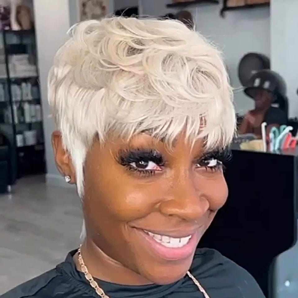 ailuxyhair-fr Perruque Coupe Pixie Identique à la photo AILUXY perruque blanche parfaite, identique à l'image