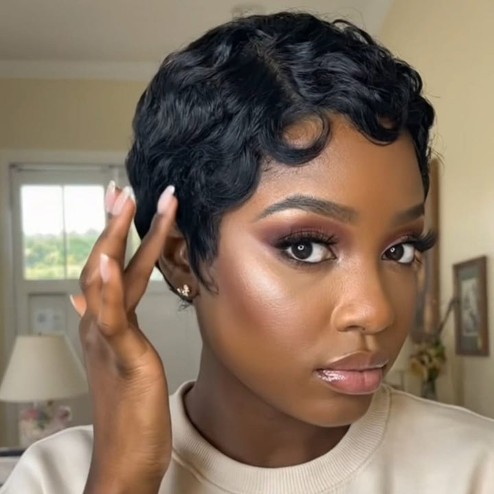 ailuxyhair-fr Perruque Coupe Pixie Identique à la photo AILUXY Perruque Pixie Sans Colle – Modèle Style Tendance Printemps 2.5