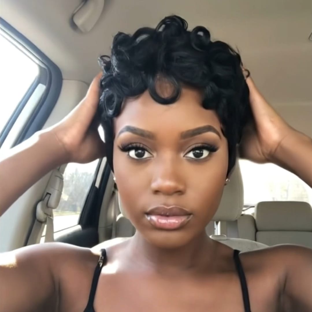 ailuxyhair-fr Perruque Coupe Pixie Identique à la photo AILUXY Perruque Pixie Sans Colle – Modèle Style Tendance Printemps 3.0