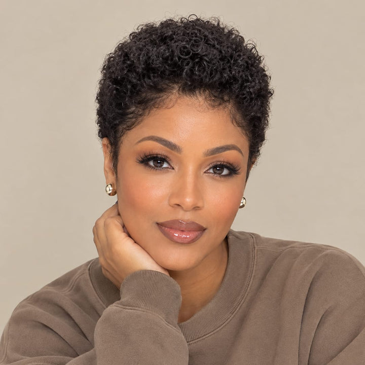 ailuxyhair-fr Perruque Coupe Pixie Identique à la photo HD AILUXY Perruque Courte HD 13X4 Dentelle Petites Boucles Naturelles Ultra Mignonnes