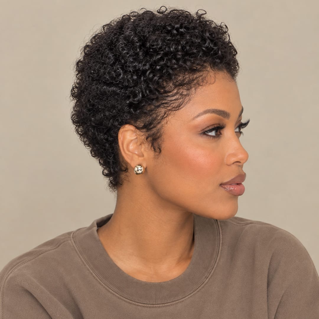 ailuxyhair-fr Perruque Coupe Pixie Identique à la photo HD AILUXY Perruque Courte HD 13X4 Dentelle Petites Boucles Naturelles Ultra Mignonnes
