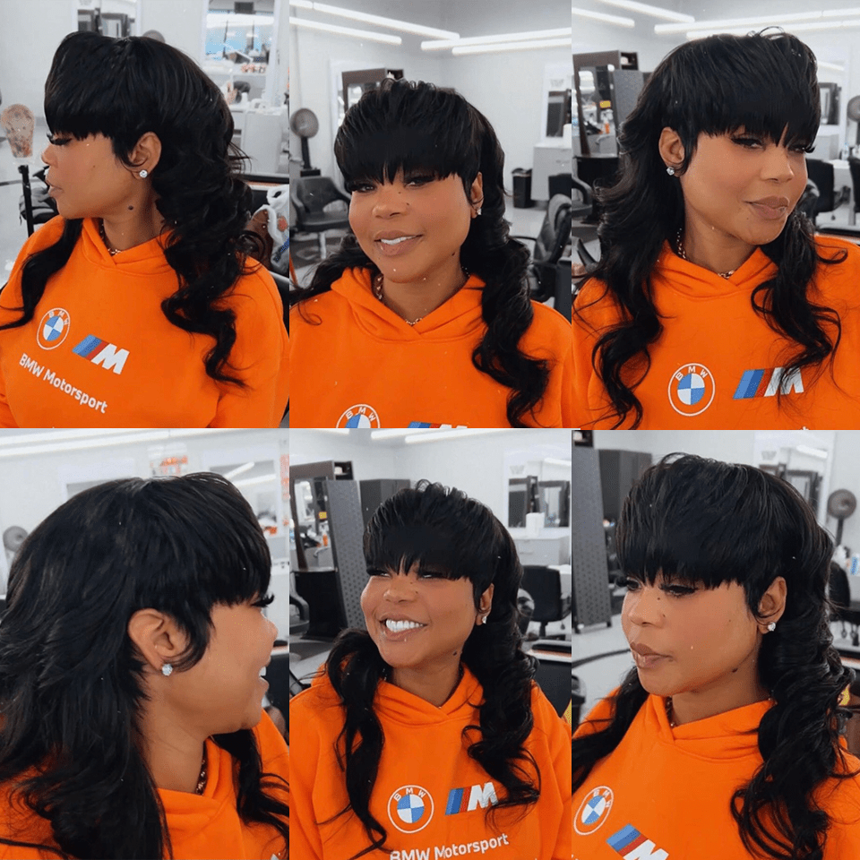 ailuxyhair-fr Perruque Mullet AILUXY Perruque Style Mullet Glueless et Confortable 16pouces