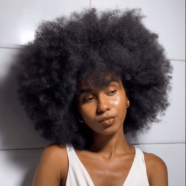 ailuxyhair-fr Sans Colle AILUXY Perruque Afro Grande Volume, Boucles Texturées Style Naturel Africain