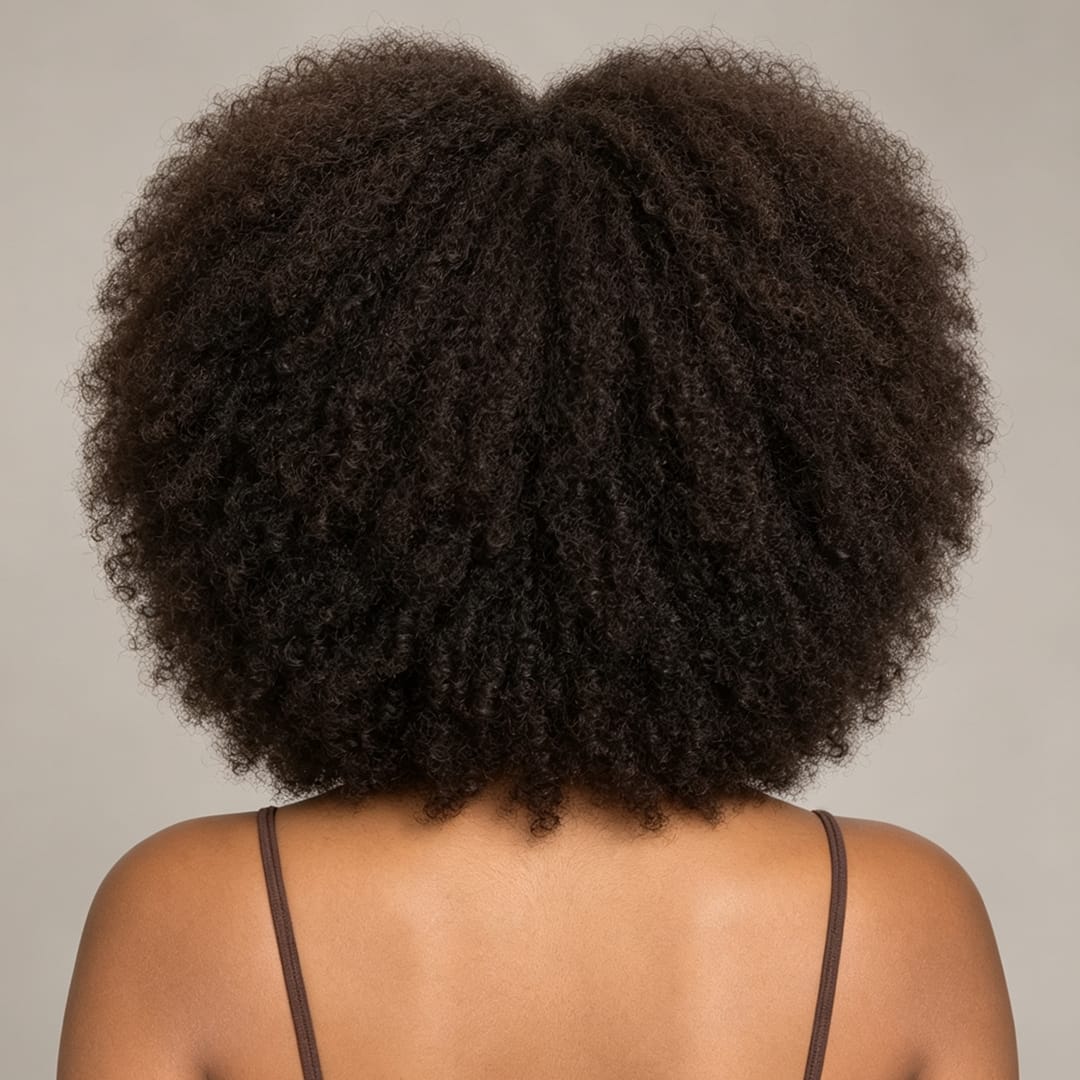 ailuxyhair-fr Sans Colle AILUXY Perruque Bob Avec Frange Afro Curly Sans Colle Perruque Couleur Marron