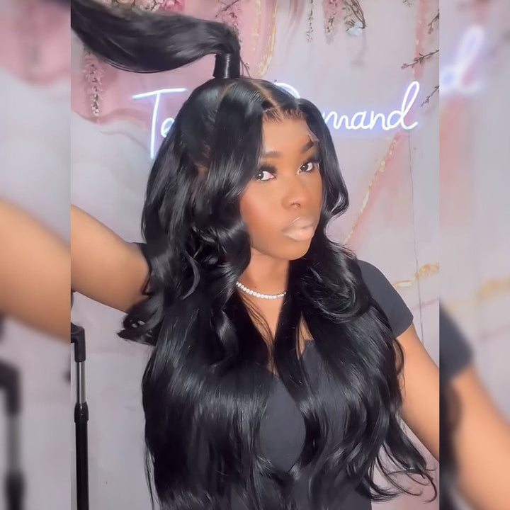 AILUXY 13x4 Lace Frontal Perruque Personnalisation avancée des coiffures comme sur les photos 3.0