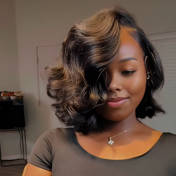 AILUXY BLACK FRIDAY  Identique à 100% à la photo perruque egg curly 12pouces