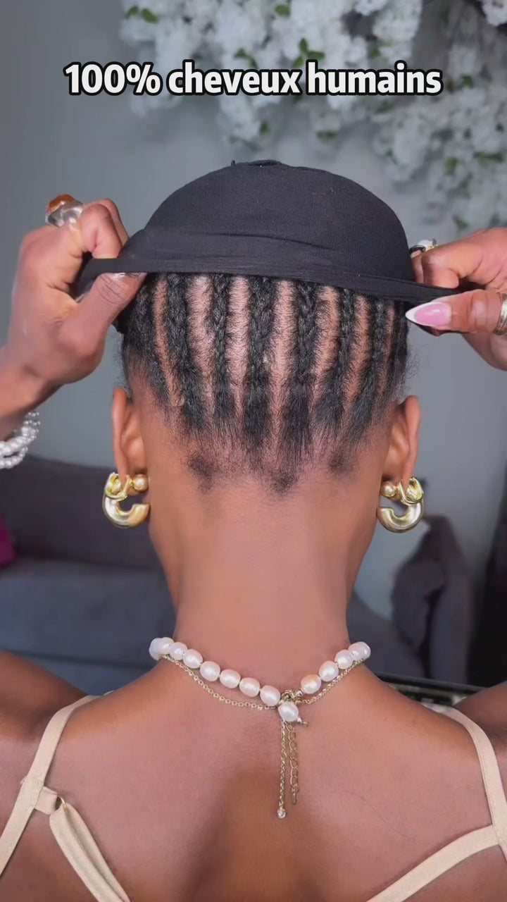 AILUXY  Perruque Lace 360 en Cheveux Humains Crépus, Lisière Transparente 360°, Installation Facile et Naturelle，Polyvalente pour Toutes Coiffures