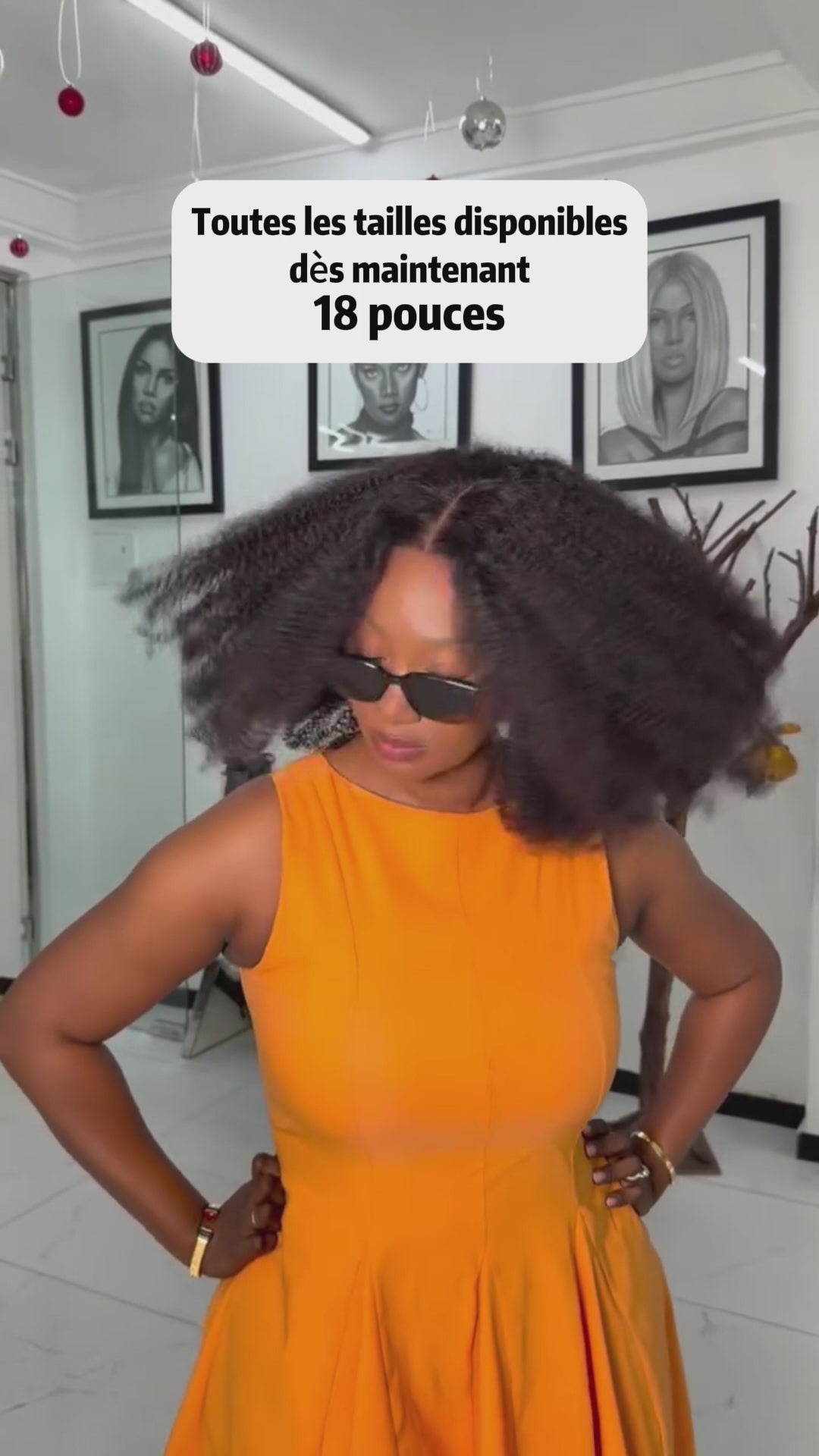 AILUXY Perruque afro Curly 250%dedensite 4x4 lace Design unique 100% Cheveux Humains qualité supérieure, avec une dentelle HD presque invisible.