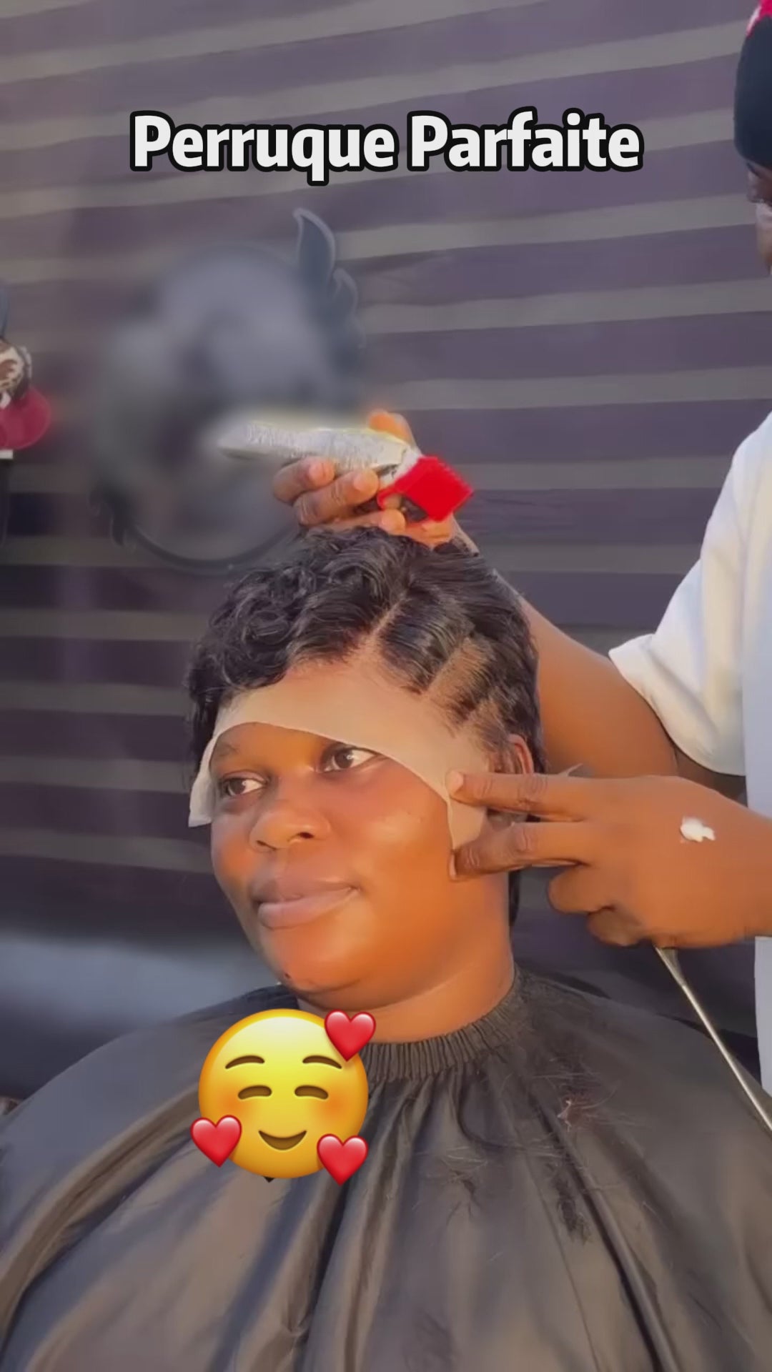 AILUXY Perruque Pixie Cheveux Humains Courts Bouclés Noirs - Style Élégant et Pratique