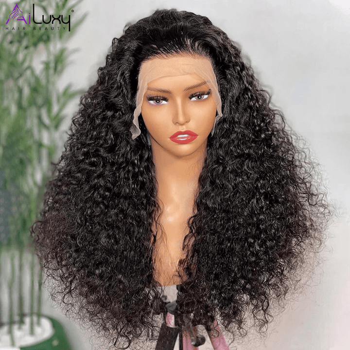 ailuxyhair-fr 18 / Bouclée AILUXY 4x4 Lace Closure Perruque Lisse/Body Wave/Deep wave/Bouclée 100% Cheveux Humains 100€Perruques en France