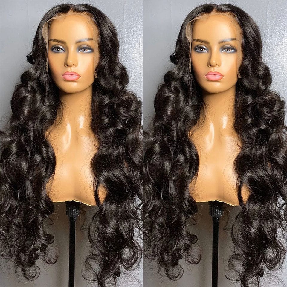 ailuxyhair-fr AILUXY 13x4 HD Lace Frontal Perruque Loose Wave Longue Couleur Naturelle 100% Cheveux Humains
