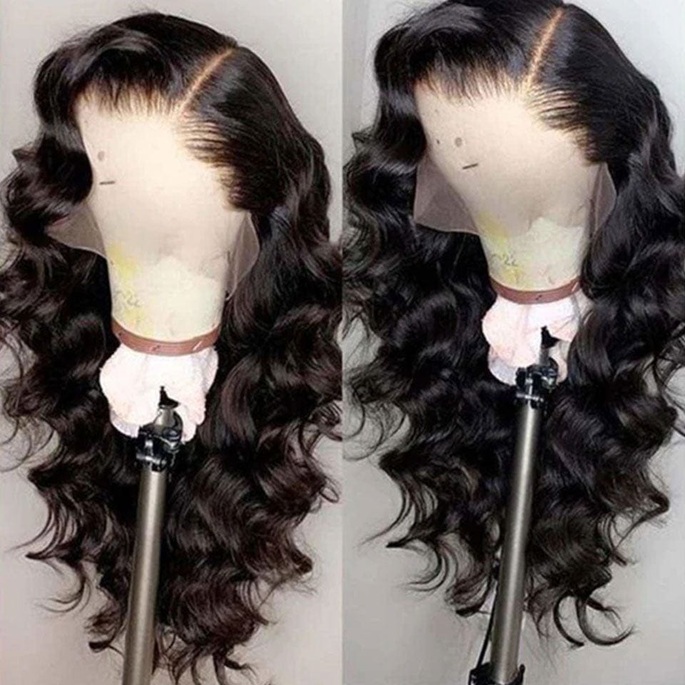 ailuxyhair-fr AILUXY 360 Lace Frontal Perruque Loose Wave Longue Noir 100% cheveux humains