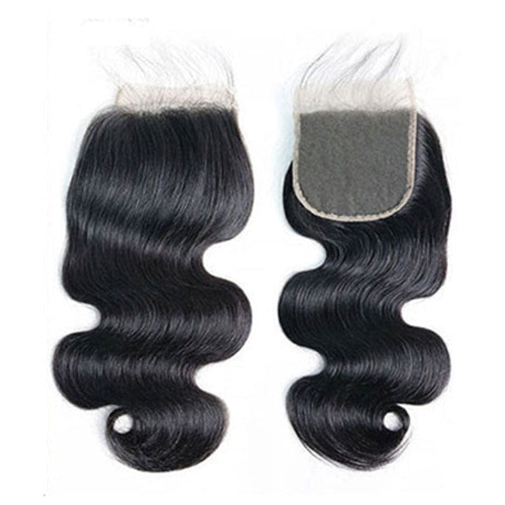 ailuxyhair-fr AILUXY 4 Paquets Avec 4x4 Lace Closure Body Wave Noir