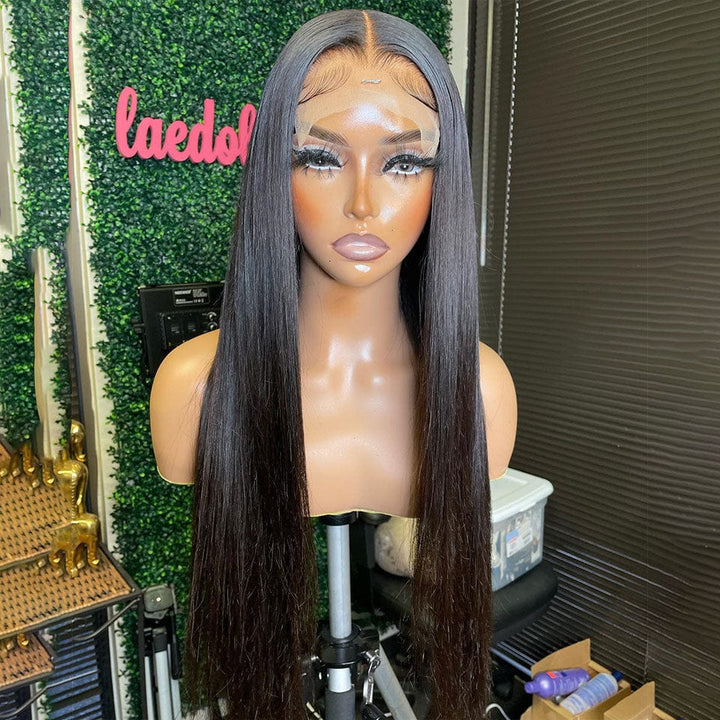 ailuxyhair-fr AILUXY À PRIX CASSÉ 4 Perruque Longue 4x4 Lace Closure Lisse, Body wave, Deep wave, Kinky lisse