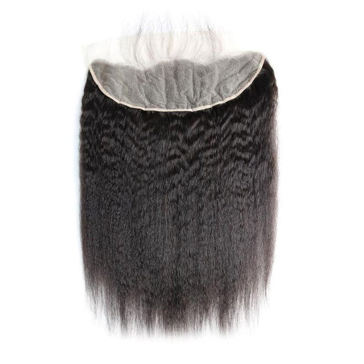 ailuxyhair-fr AILUXY Cheveux 13x4/13x6 HD Lace Frontal Kinky Lisse Dentelle Invisible 100% Cheveux Humains