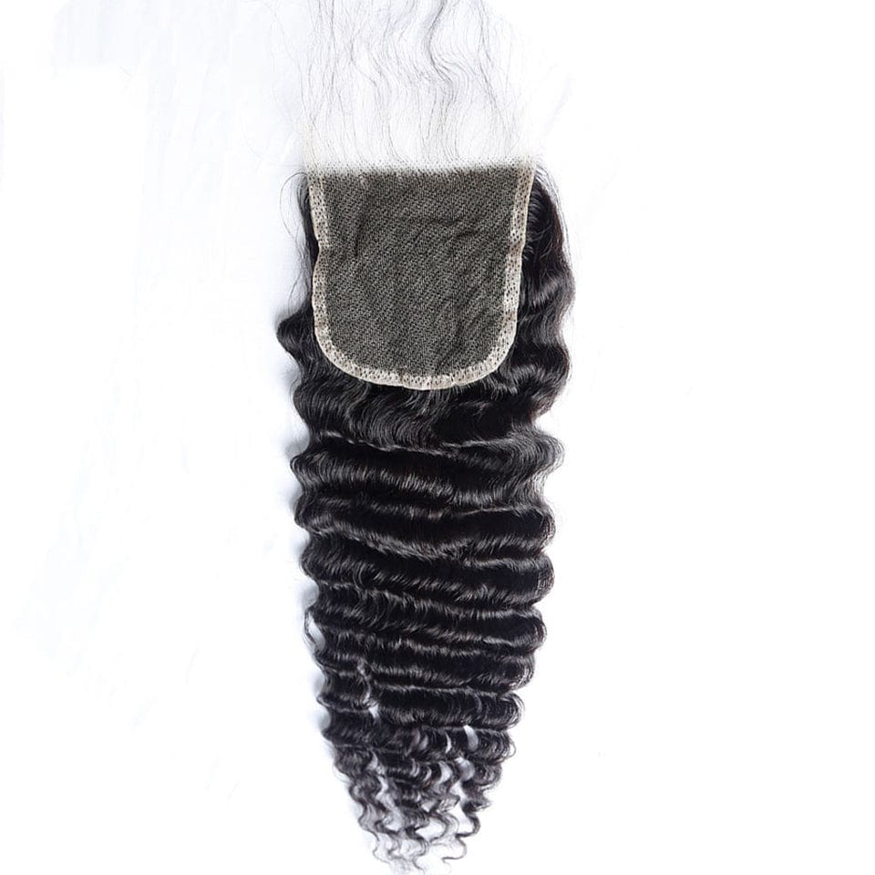 ailuxyhair-fr AILUXY Cheveux 4x4/5x5 HD Lace Closure Deep Wave Dentelle Invisible 100% Cheveux Humains