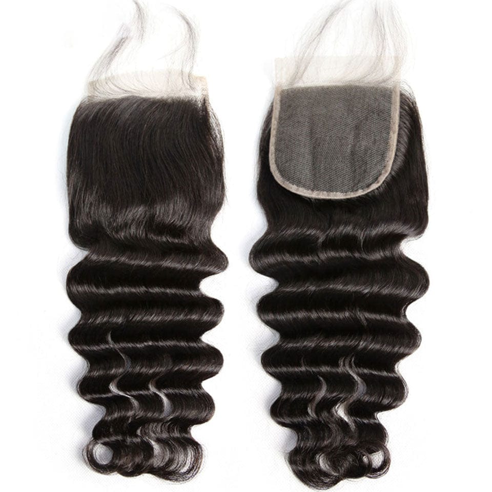 ailuxyhair-fr AILUXY Cheveux 4x4/5x5 HD Lace Closure Natural Wave Dentelle Invisible 100% Cheveux Humains