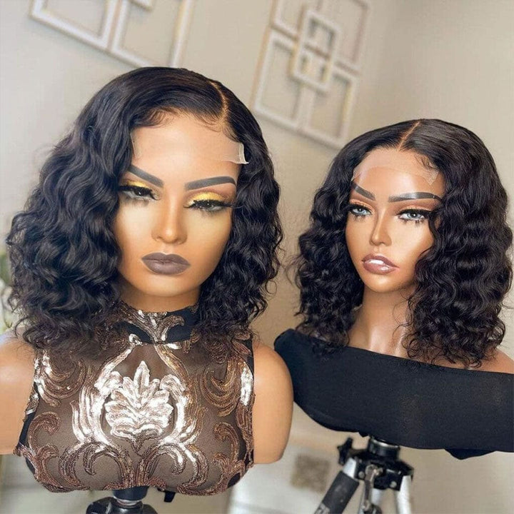 ailuxyhair-fr AILUXY Perruque Natural Wave BOB 4X4 Sans Colle
