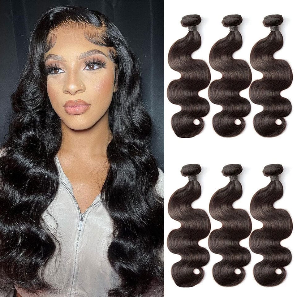 ailuxyhair-fr AILUXY Tissage Body Wave Noir 3 Paquets 100% Cheveux Humains