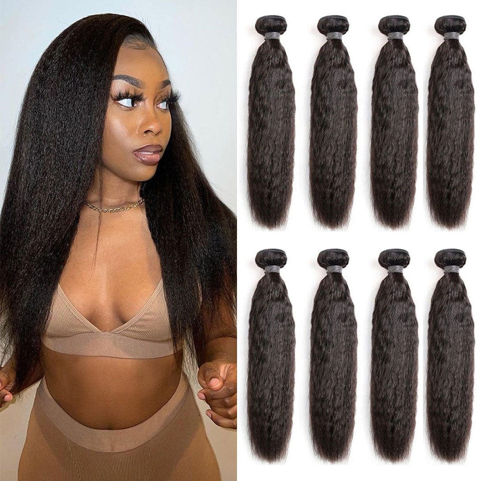 ailuxyhair-fr AILUXY Tissage Kinly lisse Noir 4 Paquets 100% Cheveux Humains