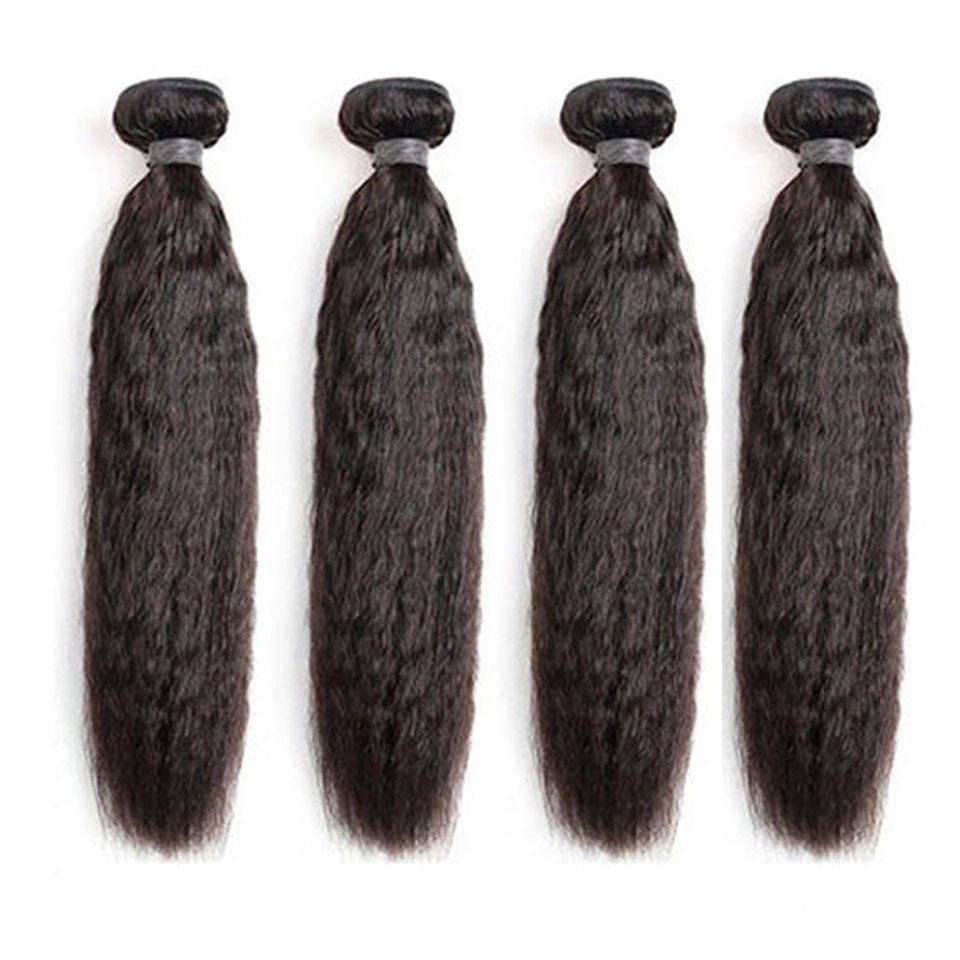 ailuxyhair-fr AILUXY Tissage Kinly lisse Noir 4 Paquets 100% Cheveux Humains