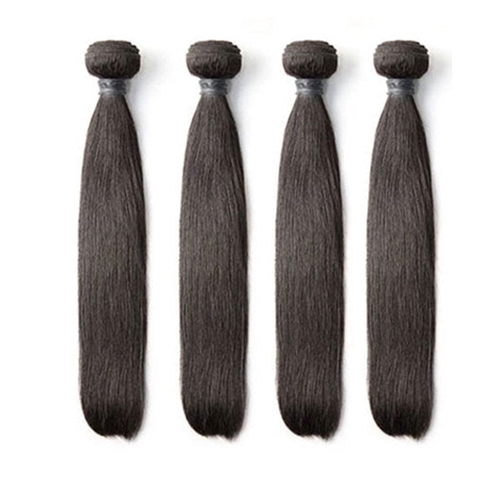 ailuxyhair-fr AILUXY Tissage Lisse Noir 4 Paquets 100% Cheveux Humains