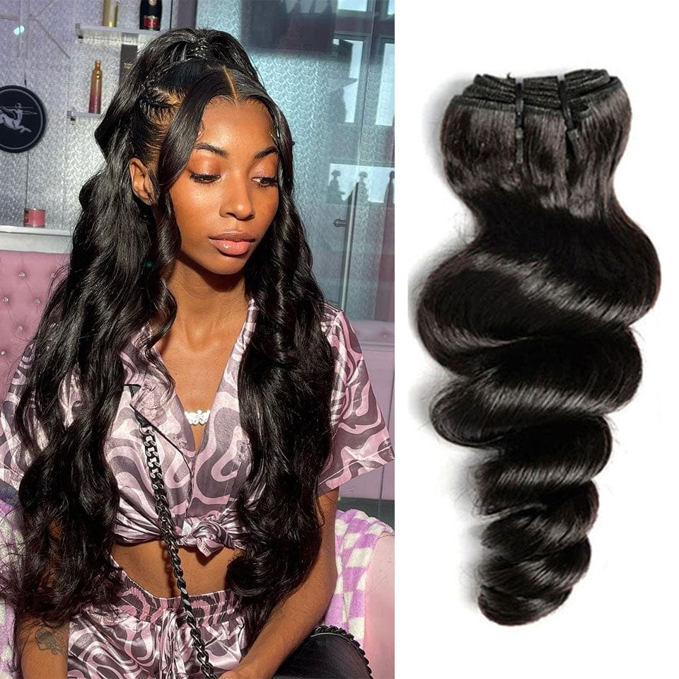 ailuxyhair-fr AILUXY Tissage Loose Wave Noir 100% Cheveux Humains