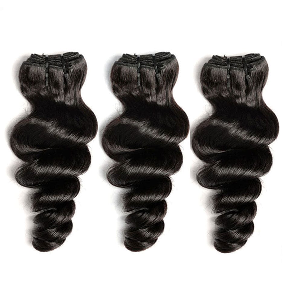 ailuxyhair-fr AILUXY Tissage Loose Wave Noir 3 Paquets 100% Cheveux Humains