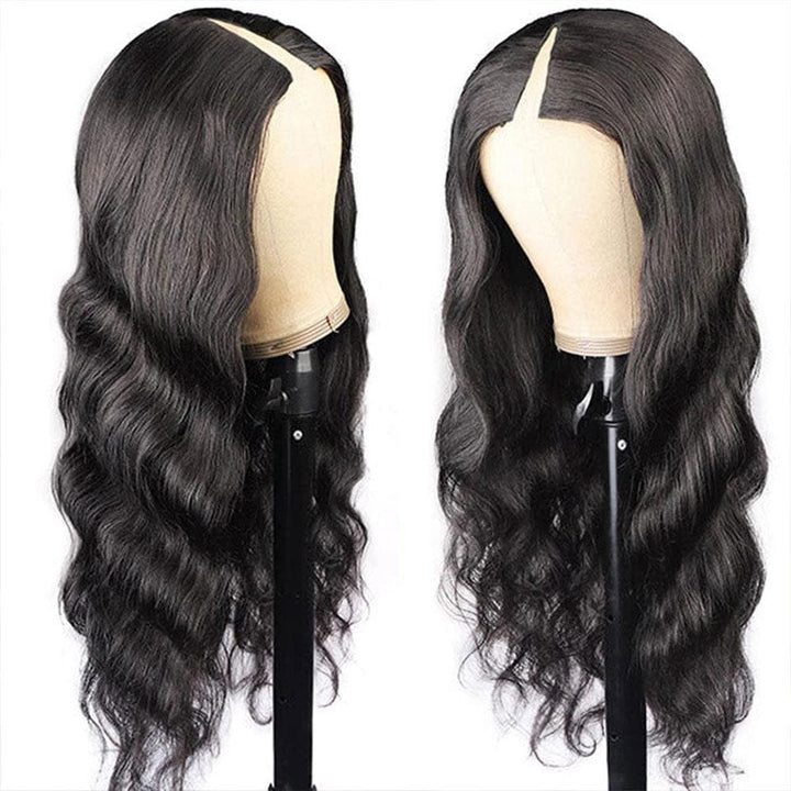 ailuxyhair-fr AILUXY V Part Lace Body Wave Noir Perruque 100% Cheveux Humains