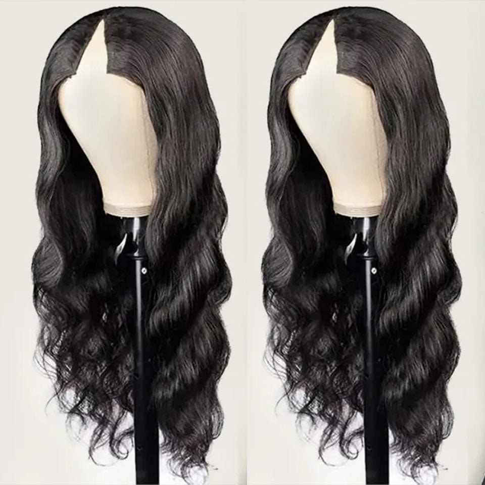ailuxyhair-fr AILUXY V Part Lace Body Wave Noir Perruque 100% Cheveux Humains