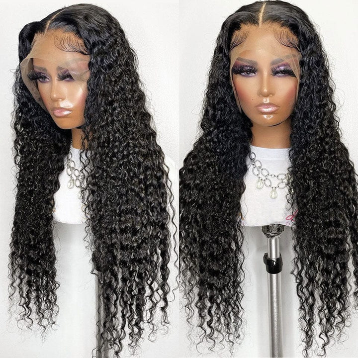 ailuxyhair-fr Entrepôt en France Perruque Bouclée Frontale en Dentelle 13x4, Densité 200 %, Cheveux Humains Naturels