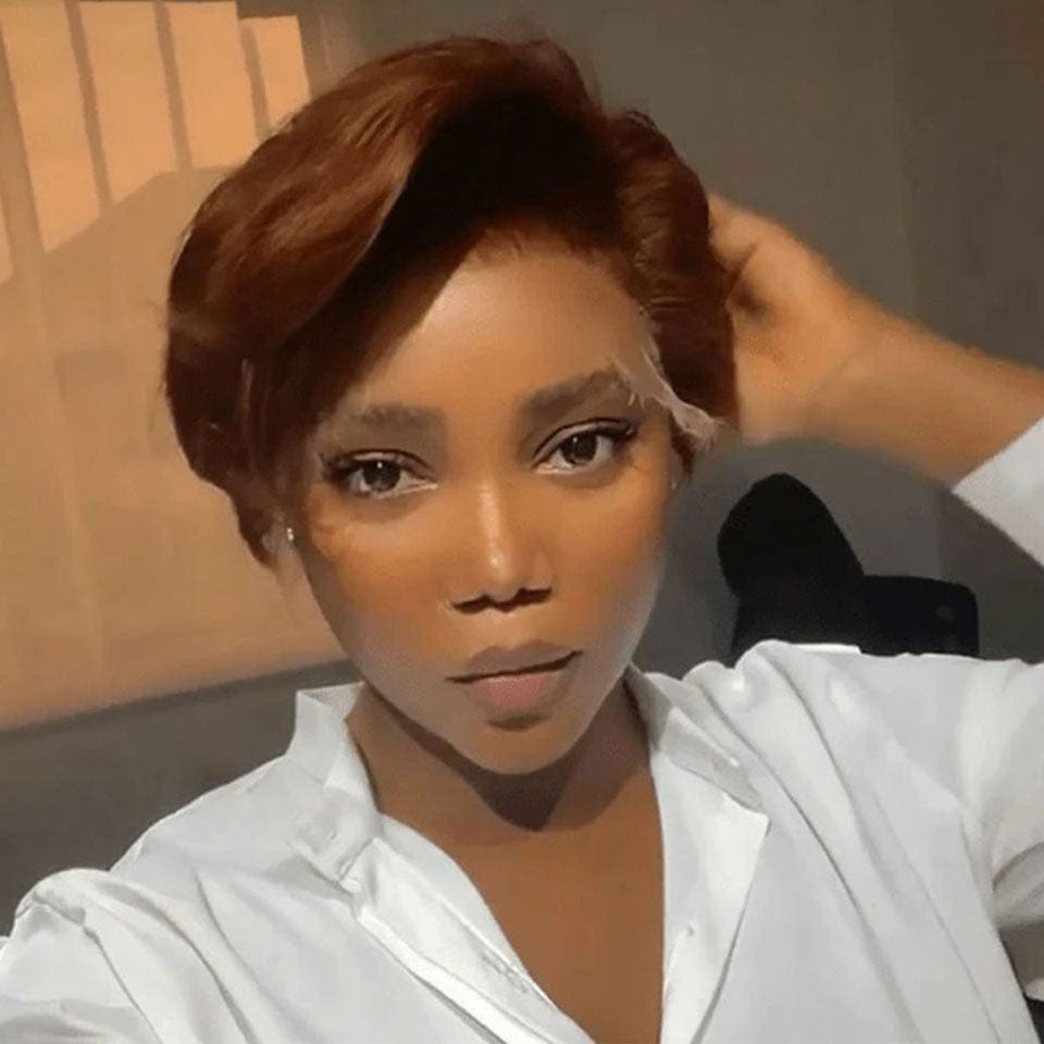 ailuxyhair-fr Perruque Coupe Pixie AILUXY Perruque T-Shape T33# Design Court et Raffiné